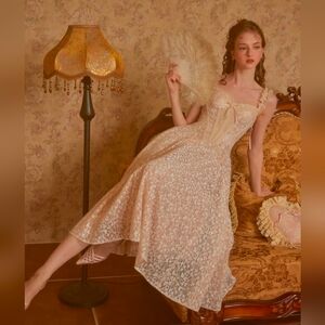 NWT Lacemade The Glass Candy Corset Dress Size M